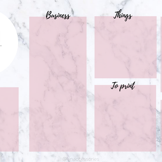 Organizational wallpaper