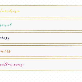 Organizational wallpaper