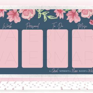 Organizational wallpaper