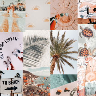 Beachy aesthetic wallpaper