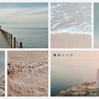 Beachy aesthetic wallpaper