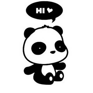 Chibi panda wallpaper