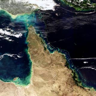 Great barrier reef map wallpaper