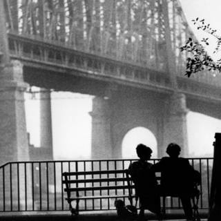 Black and white movie wallpaper