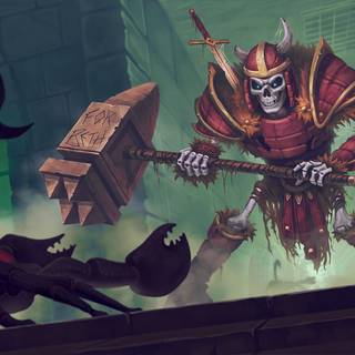 Skeletal Avenger wallpaper