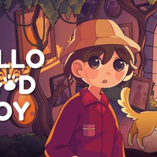 Hello Goodboy wallpaper