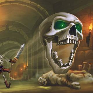 Skeletal Avenger wallpaper