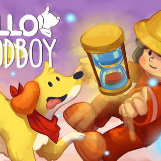 Hello Goodboy wallpaper