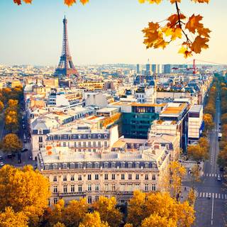 Paris skyline wallpaper