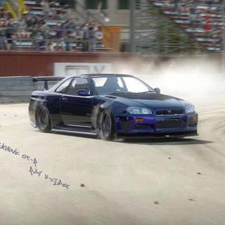 R34 drift wallpaper