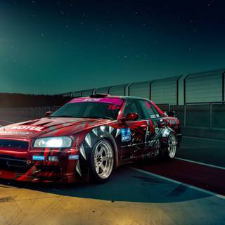 R34 drift wallpaper