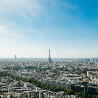 Paris skyline wallpaper