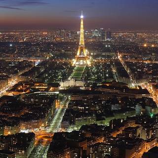 Paris skyline wallpaper