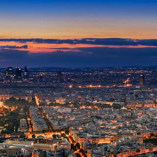 Paris skyline wallpaper