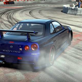 R34 drift wallpaper