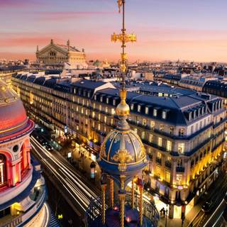 Paris skyline wallpaper