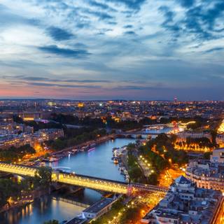 Paris skyline wallpaper