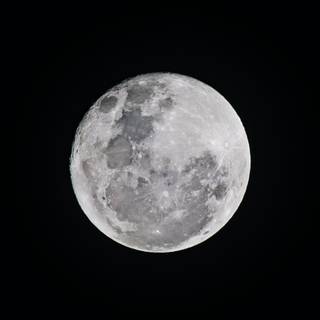 Moon in sky wallpaper