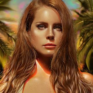 Paradise Lana del Rey desktop wallpaper