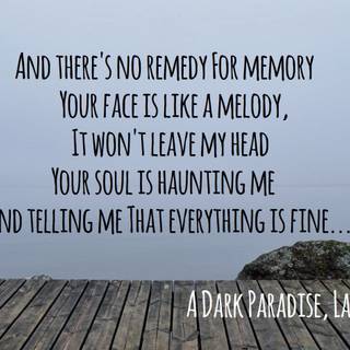 Paradise Lana del Rey desktop wallpaper