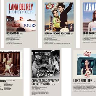 Paradise Lana del Rey desktop wallpaper