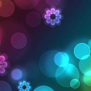 Desktop girly neon wallpaper