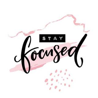 Stay focused iPhone wallpaper