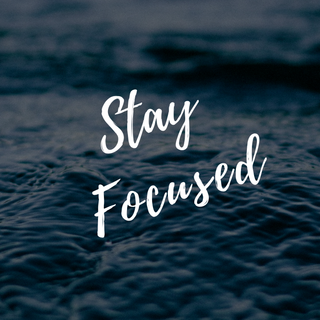 Stay focused iPhone wallpaper