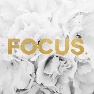 Stay focused iPhone wallpaper