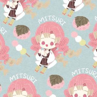 Mitsuri aesthetic wallpaper