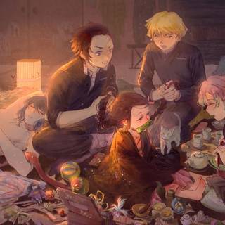 Mitsuri aesthetic wallpaper