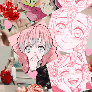 Mitsuri aesthetic wallpaper