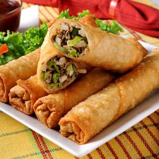 Vegetable spring roll wallpaper