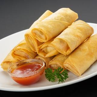 Vegetable spring roll wallpaper