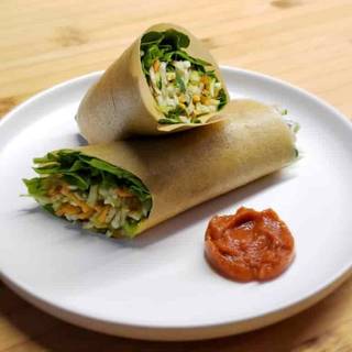 Vegetable spring roll wallpaper