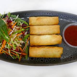 Vegetable spring roll wallpaper