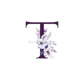 Cute letter T wallpaper