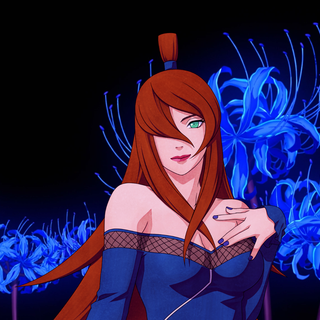 Blue Spider Lily wallpaper