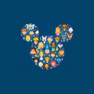 Disney Plus logo wallpaper