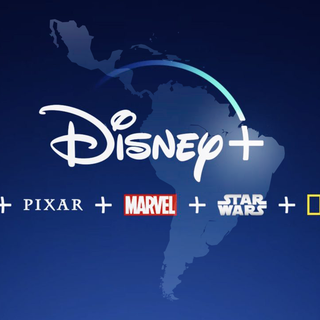 Disney Plus logo wallpaper