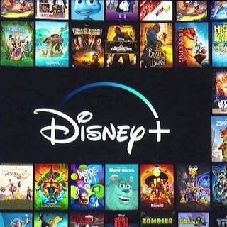 Disney Plus logo wallpaper