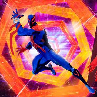 Spider-Man 2099 Fortnite wallpaper