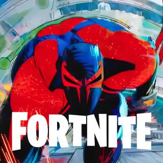 Spider-Man 2099 Fortnite wallpaper