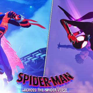 Spider-Man 2099 Fortnite wallpaper