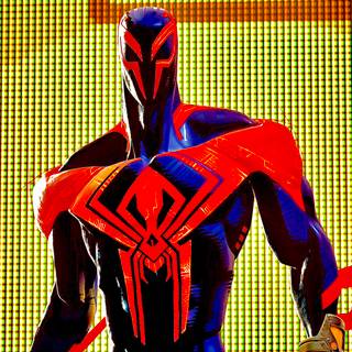 Spider-Man 2099 Fortnite wallpaper