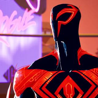 Spider-Man 2099 Fortnite wallpaper