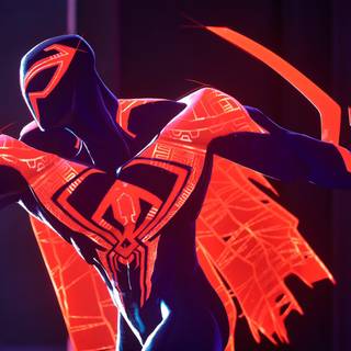 Spider-Man 2099 Fortnite wallpaper