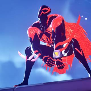 Spider-Man 2099 Fortnite wallpaper