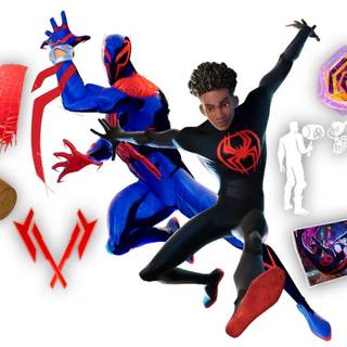 Spider-Man 2099 Fortnite wallpaper