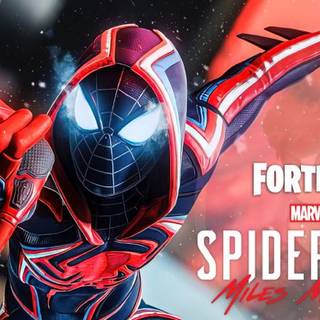 Spider-Man Miles Morales Fortnite wallpaper
